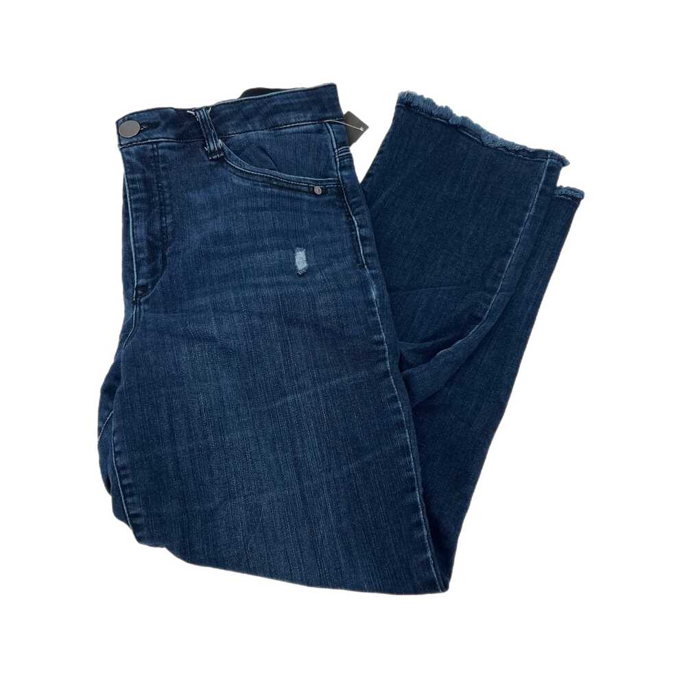 Democracy Blue Straight Leg Jeans Mid Rise | Womens 12